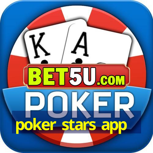 poker stars app